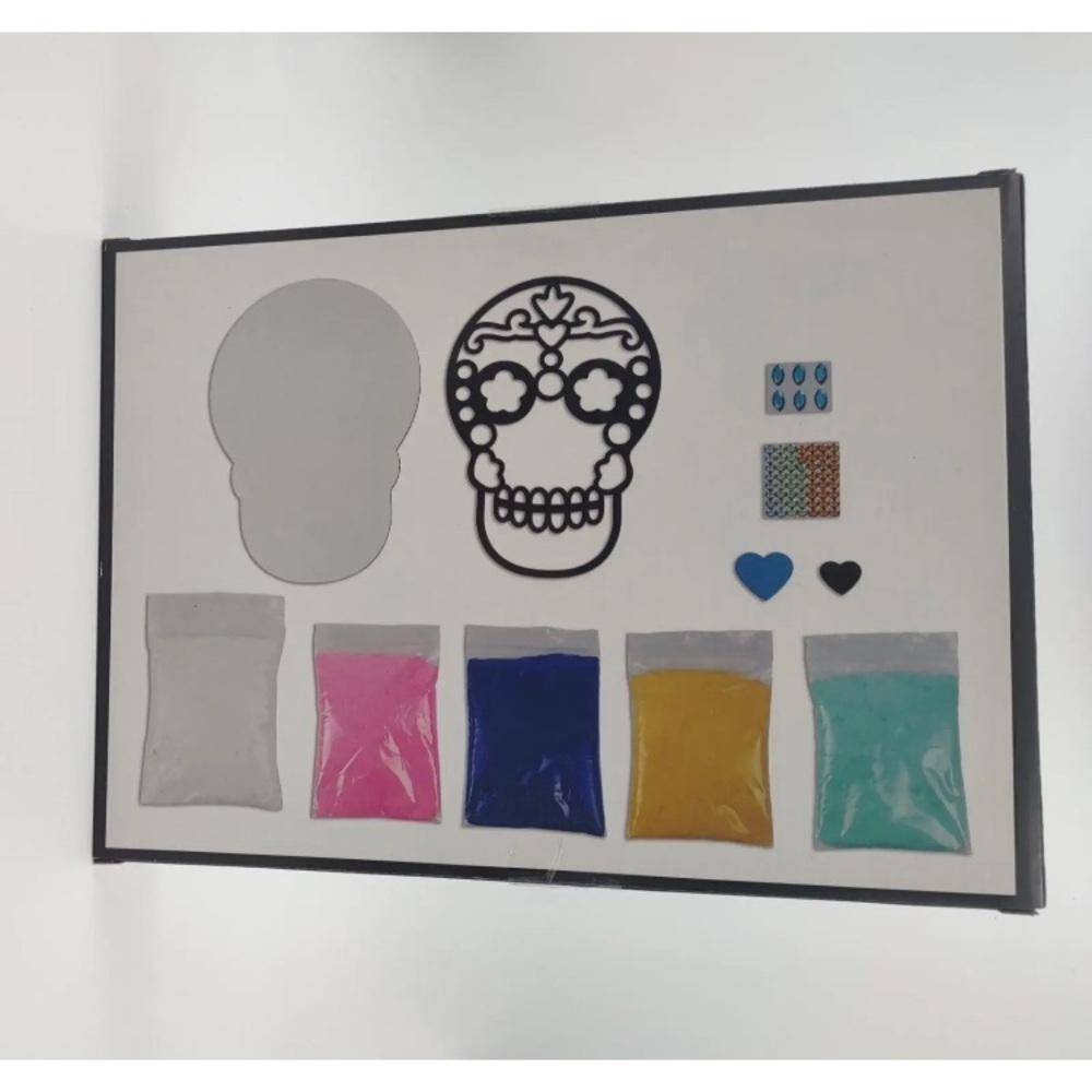 Creatology  Sugar Skull Craft Box Kit Dia de los Muertos Day of the Dead